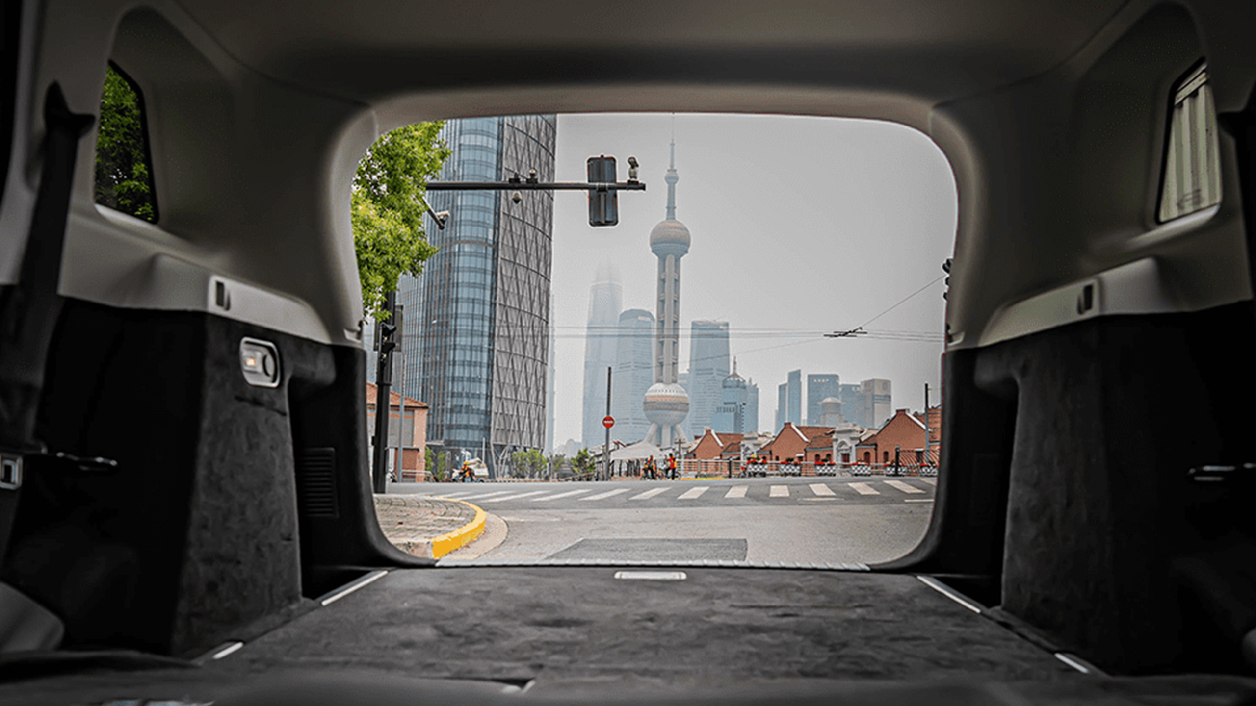 Foto interiéru vozu BAIC X7