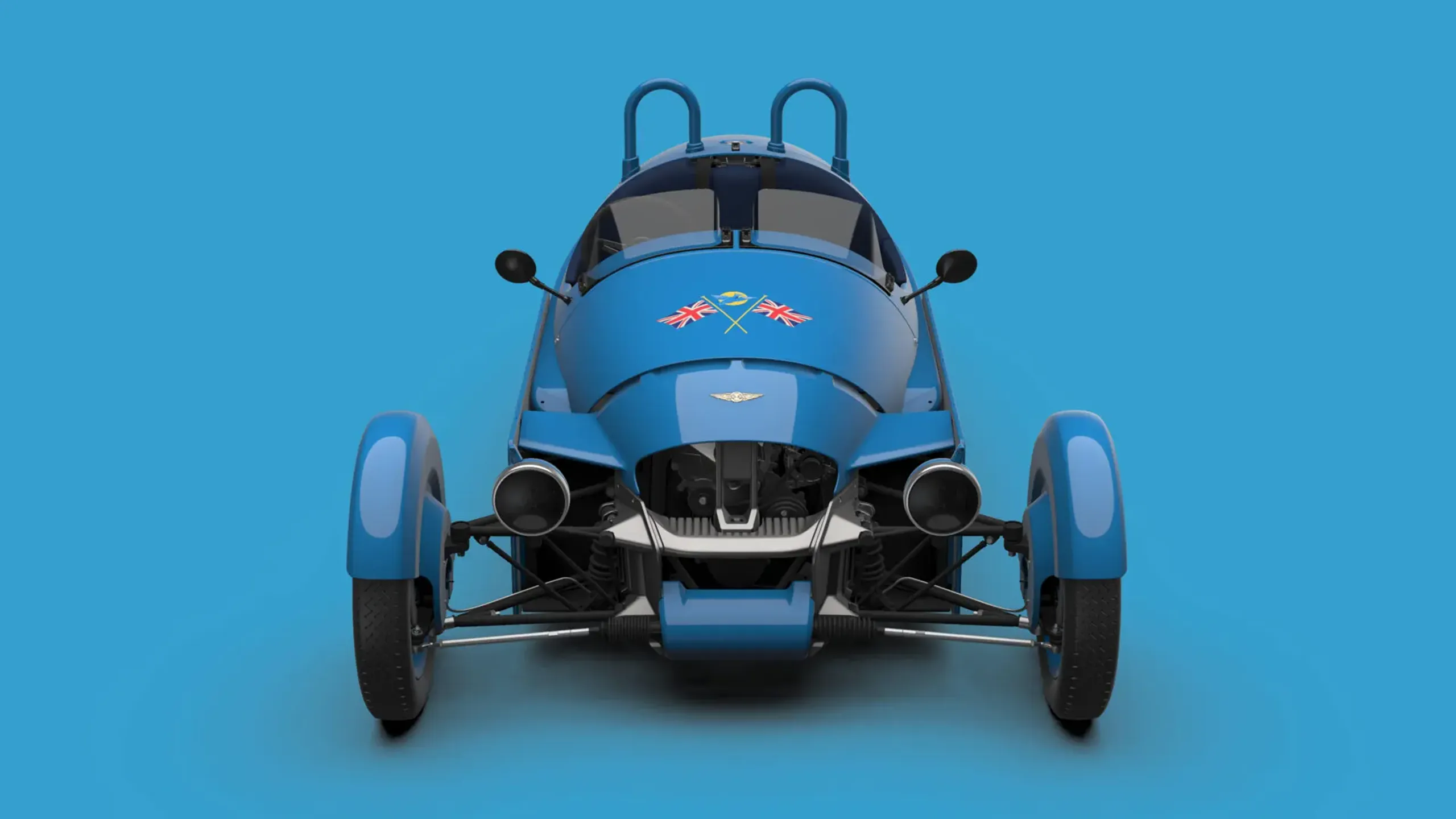 Foto exteriéru vozu Morgan Bluebird