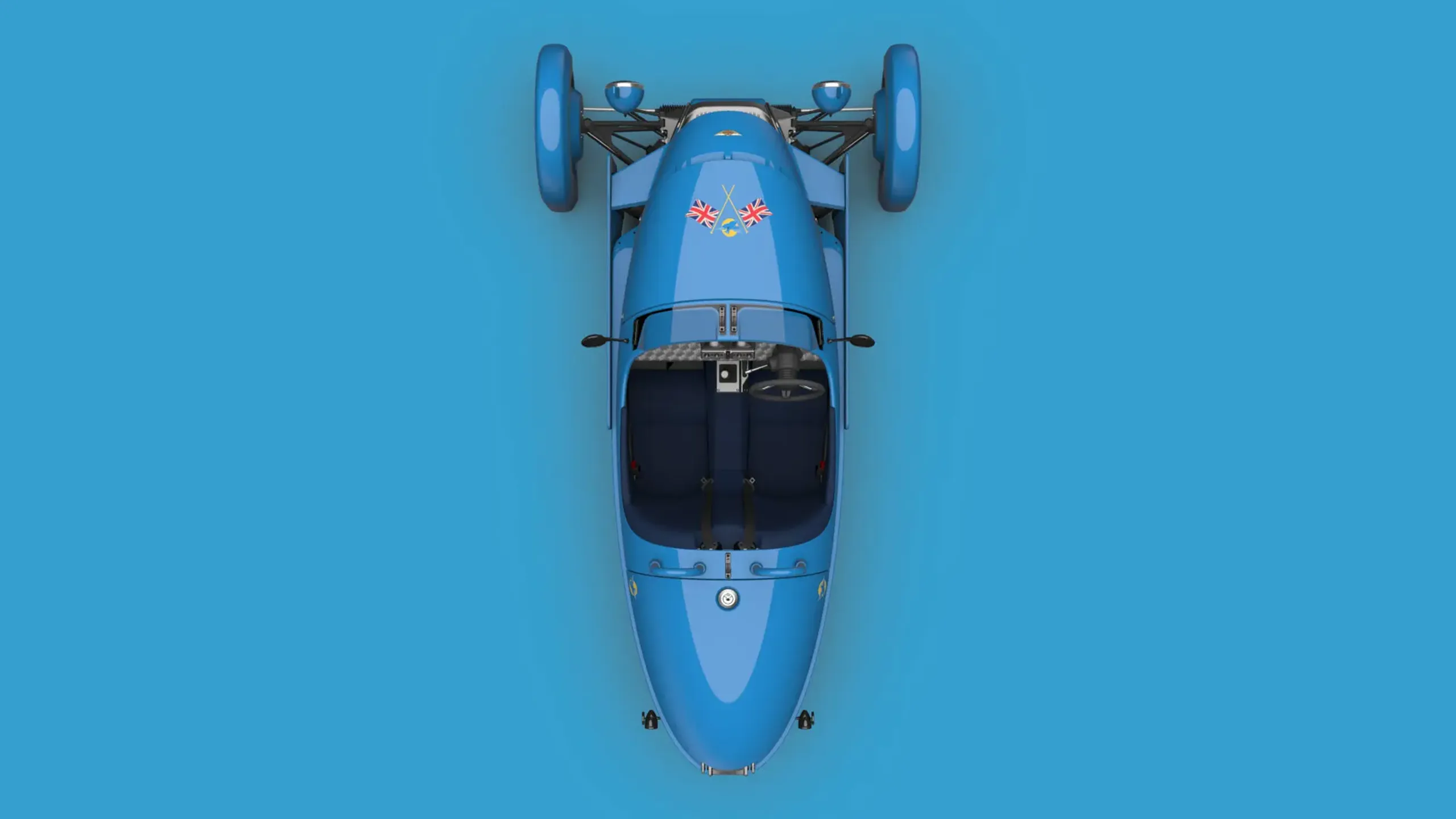 Foto exteriéru vozu Morgan Bluebird