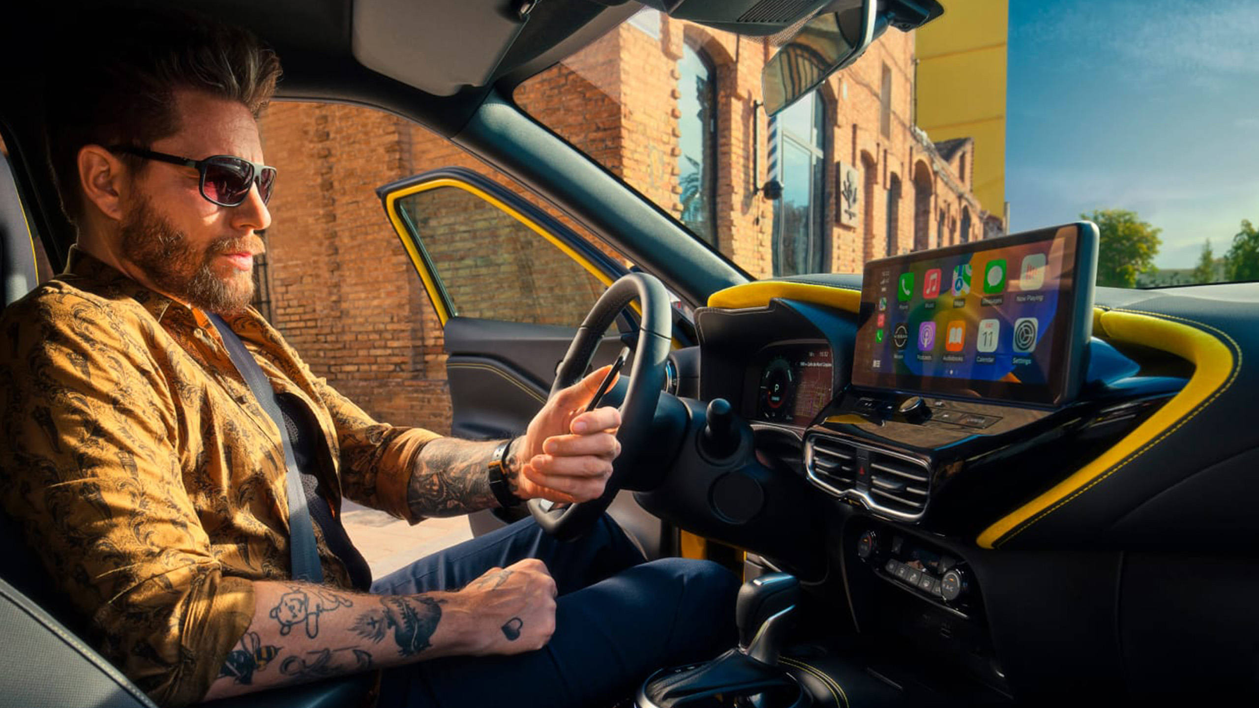 Foto interiéru vozu Nissan Juke 2024